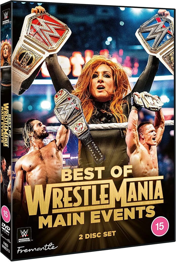 Best Of WrestleMania Main Events DVD