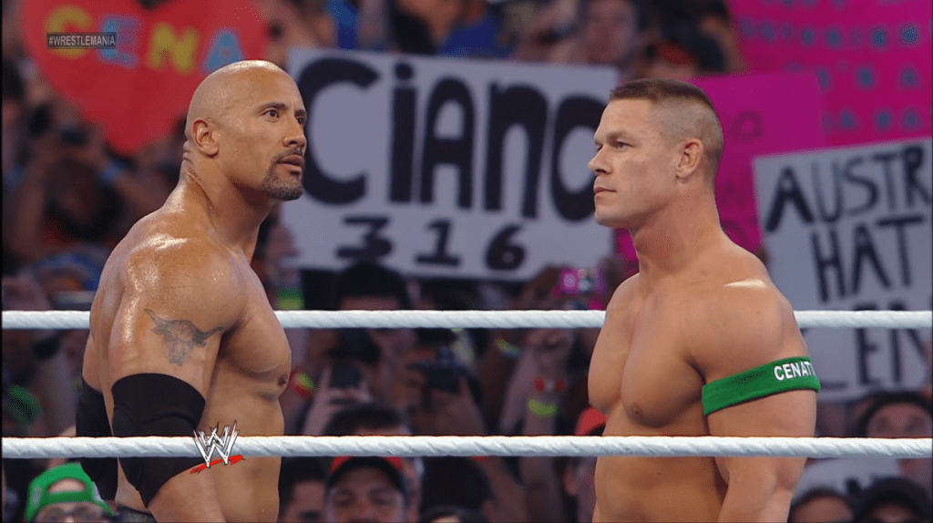 The Rock vs. John Cena WrestleMania XXVIII - Best John Cena Matches